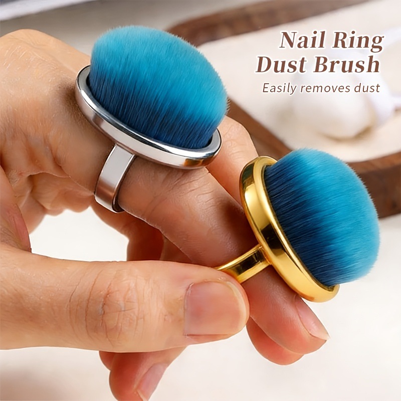 Ring Finger Nail Dust Brush
